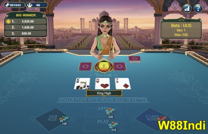 most popular virtual games in india teen patti