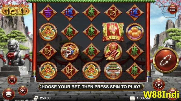 best slots with bonuses by FUN88indi Da Hong Bao Gold