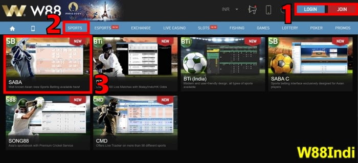 FUN88 virtual sports betting guide by FUN88indi step 1